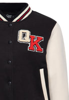 Collegejacke 'Build it up' in Schwarz College & Baseball Jacken von Queen Kerosin