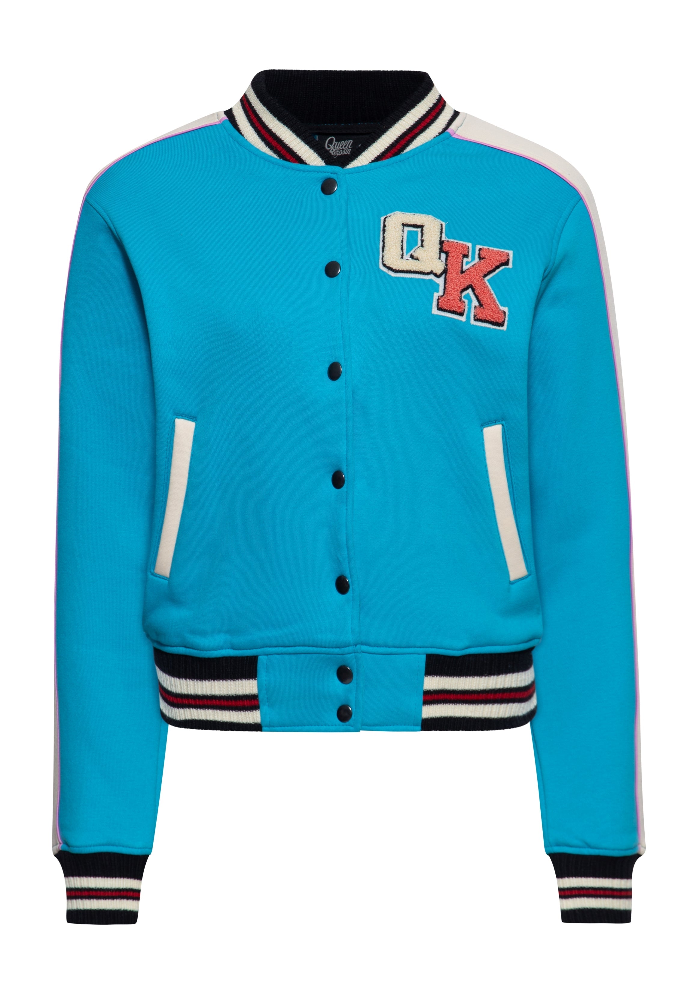Collegejacke 'California Beachin'' in Blau College & Baseball Jacken von Queen Kerosin