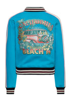 Collegejacke 'California Beachin'' in Blau College & Baseball Jacken von Queen Kerosin