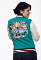Collegejacke 'Dolche Far Niente' in Mint College & Baseball Jacken von Queen Kerosin
