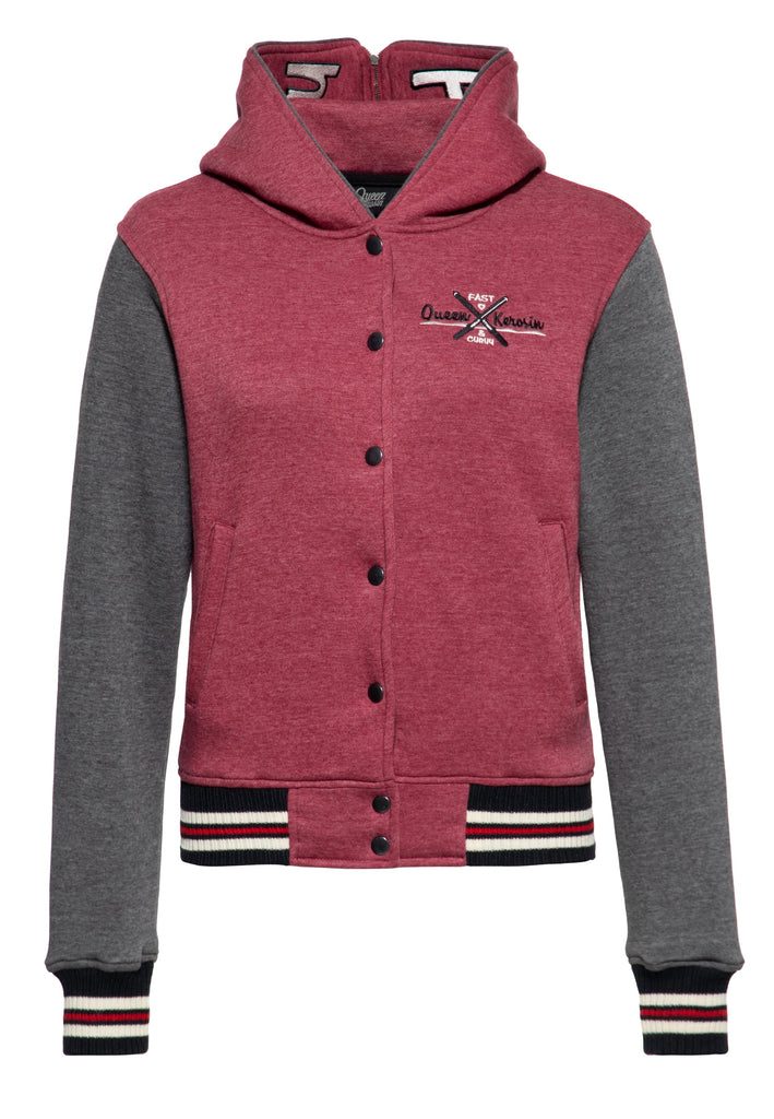 Queen Kerosin Collegejacke «Fast & Curvy»