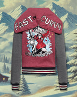 Collegejacke «Fast & Curvy» College & Baseball Jacken von Queen Kerosin