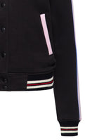 Collegejacke 'Fuck The Fucking Rules' in Schwarz College & Baseball Jacken von Queen Kerosin