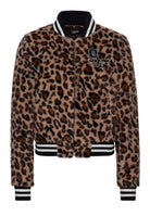 Collegejacke in Camelfarben – College & Baseball Jacken von Queen Kerosin - Ansicht 1