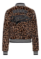 Collegejacke in Camelfarben – College & Baseball Jacken von Queen Kerosin - Ansicht 2