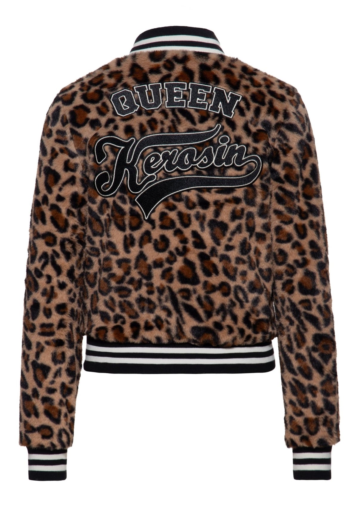 Collegejacke in Camelfarben – College & Baseball Jacken von Queen Kerosin - Ansicht 2