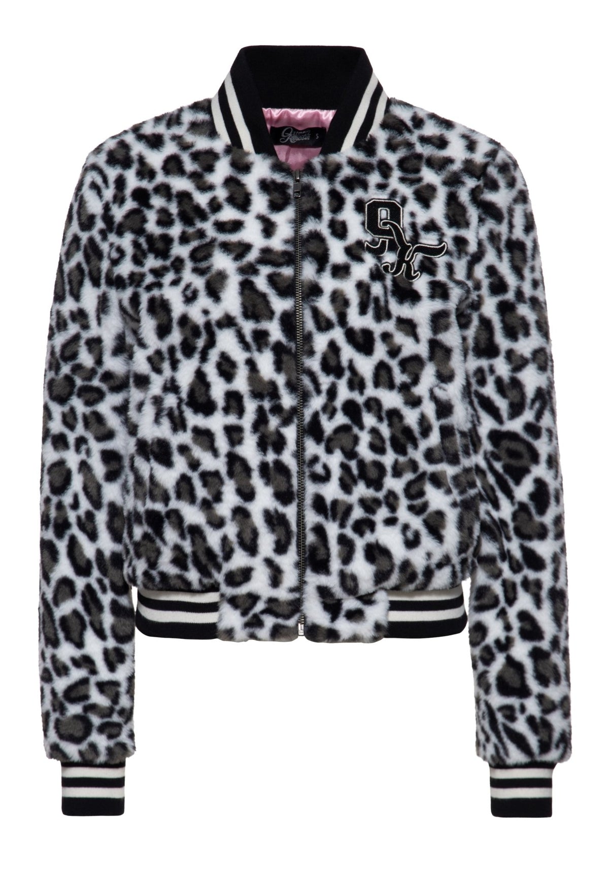 Collegejacke in Schwarz – College & Baseball Jacken von Queen Kerosin - Ansicht 1
