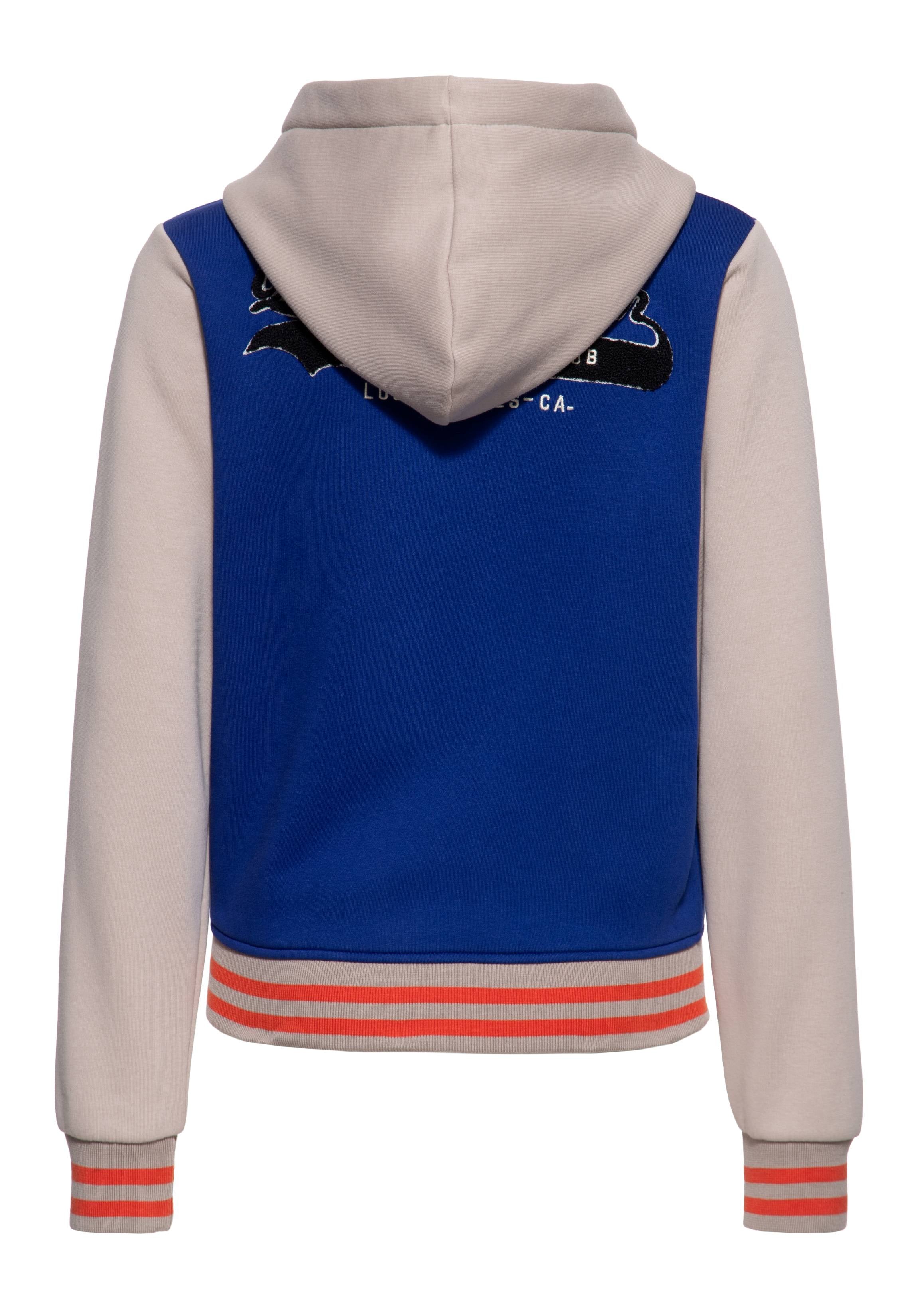 Queen Kerosin - Collegejacke «Kitten Sport Club»