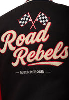 Collegejacke 'Road Rebels' in Schwarz – College & Baseball Jacken von Queen Kerosin - Ansicht 5