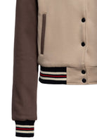Collegejacke 'Texas High Cheerleaders' in Braun – College & Baseball Jacken von Queen Kerosin - Ansicht 4