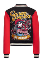 Collegejacke 'We Can Do It' in Schwarz College & Baseball Jacken von Queen Kerosin