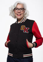 Collegejacke 'We Can Do It' in Schwarz College & Baseball Jacken von Queen Kerosin
