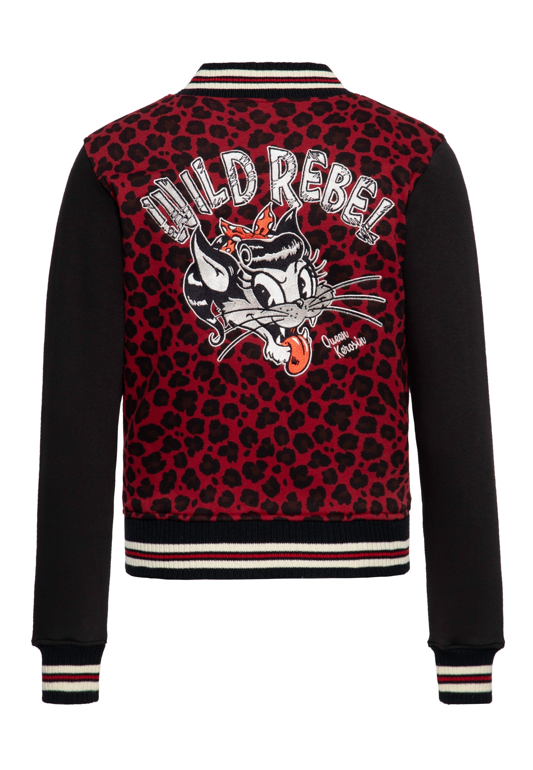 Collegejacke «Wild Rebel» College & Baseball Jacken von Queen Kerosin