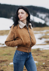 Cord Fliegerjacke Winterjacken von Queen Kerosin
