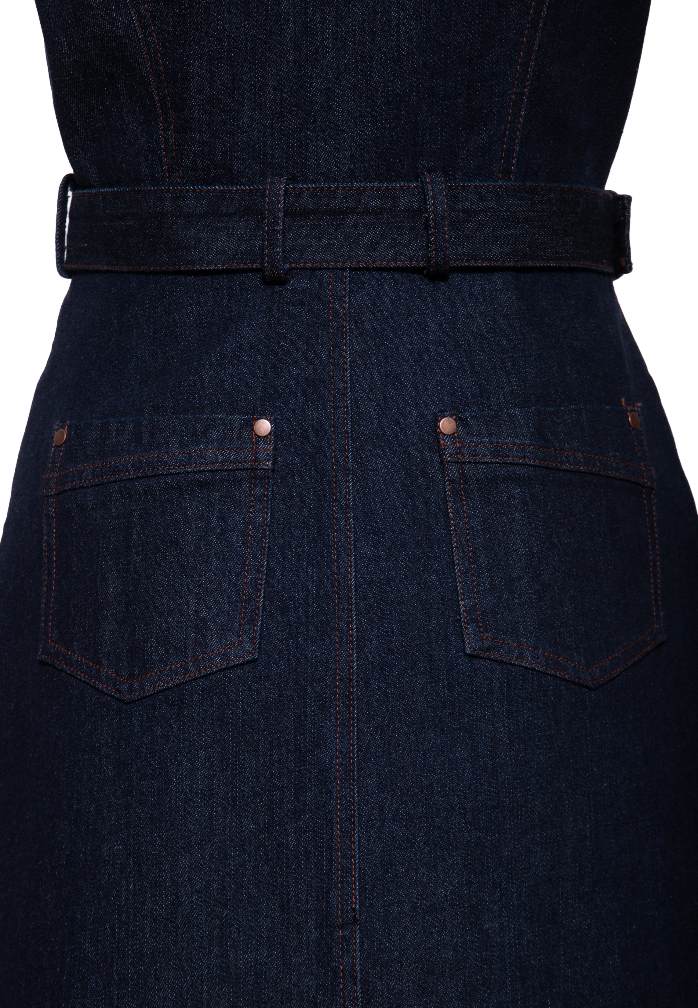Denim Kleid 'Racing Queen' in Dunkelblau Kleider von Queen Kerosin