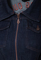 Denim Kleid 'Racing Queen' in Dunkelblau Kleider von Queen Kerosin