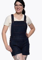 Denim - Shortall 'Josie' in Denim Overalls von Queen Kerosin