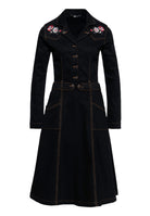 Denim Swing Kleid Kleider von Queen Kerosin