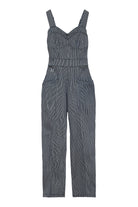 Queen Kerosin - Dungaree Jeans Jumpsuit im Vintage Look