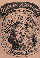 Queen Kerosin - Enzym Wash T - Shirt «Hasta La Muerte»