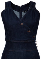 Etuikleid 'Peggy' in Denim Kleider von Queen Kerosin