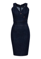 Etuikleid 'Peggy' in Denim Kleider von Queen Kerosin