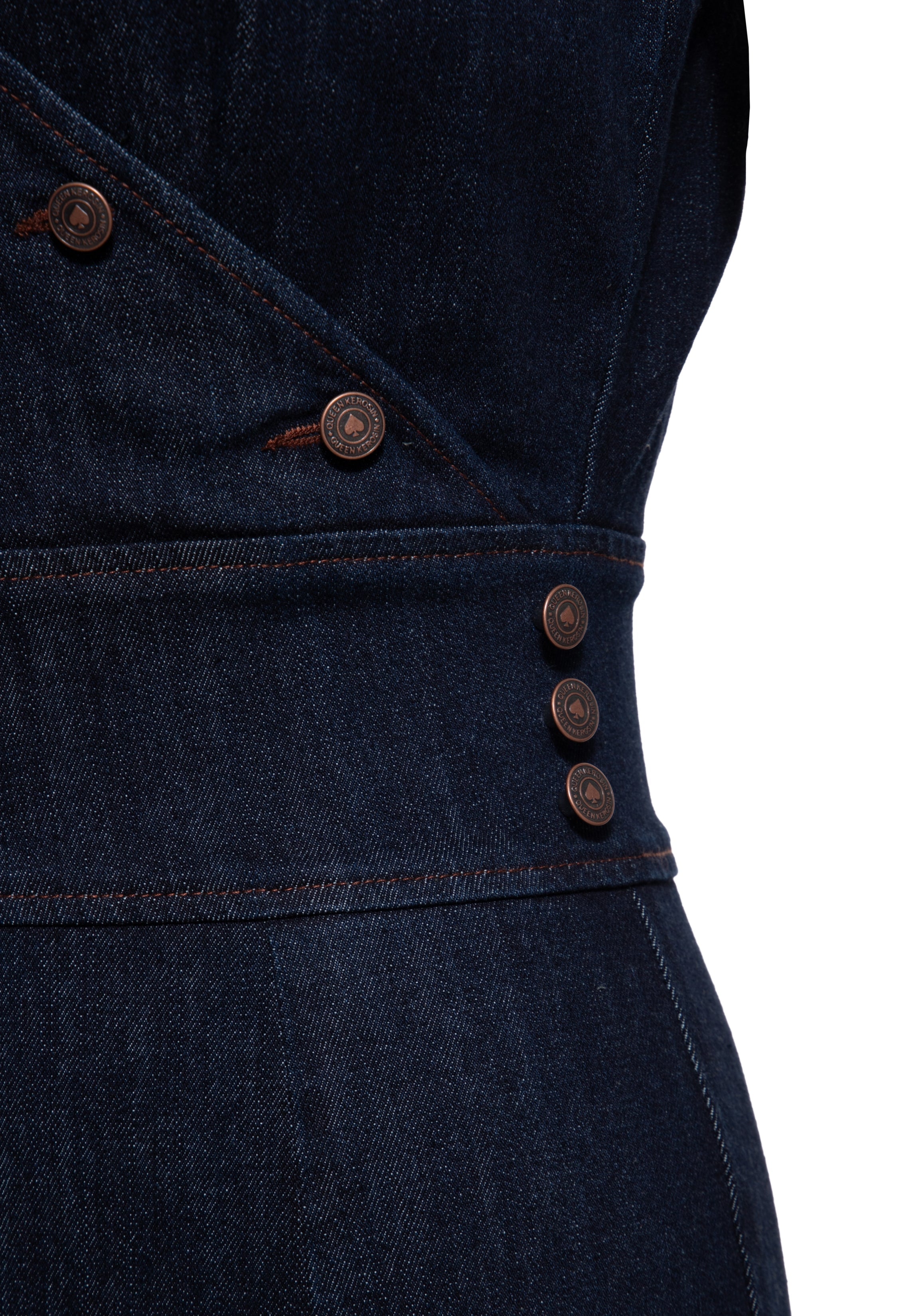 Etuikleid 'Peggy' in Denim Kleider von Queen Kerosin