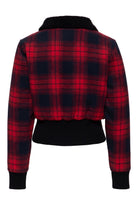 Flanelljacke in Rot – Blousonjacken von Queen Kerosin - Ansicht 2