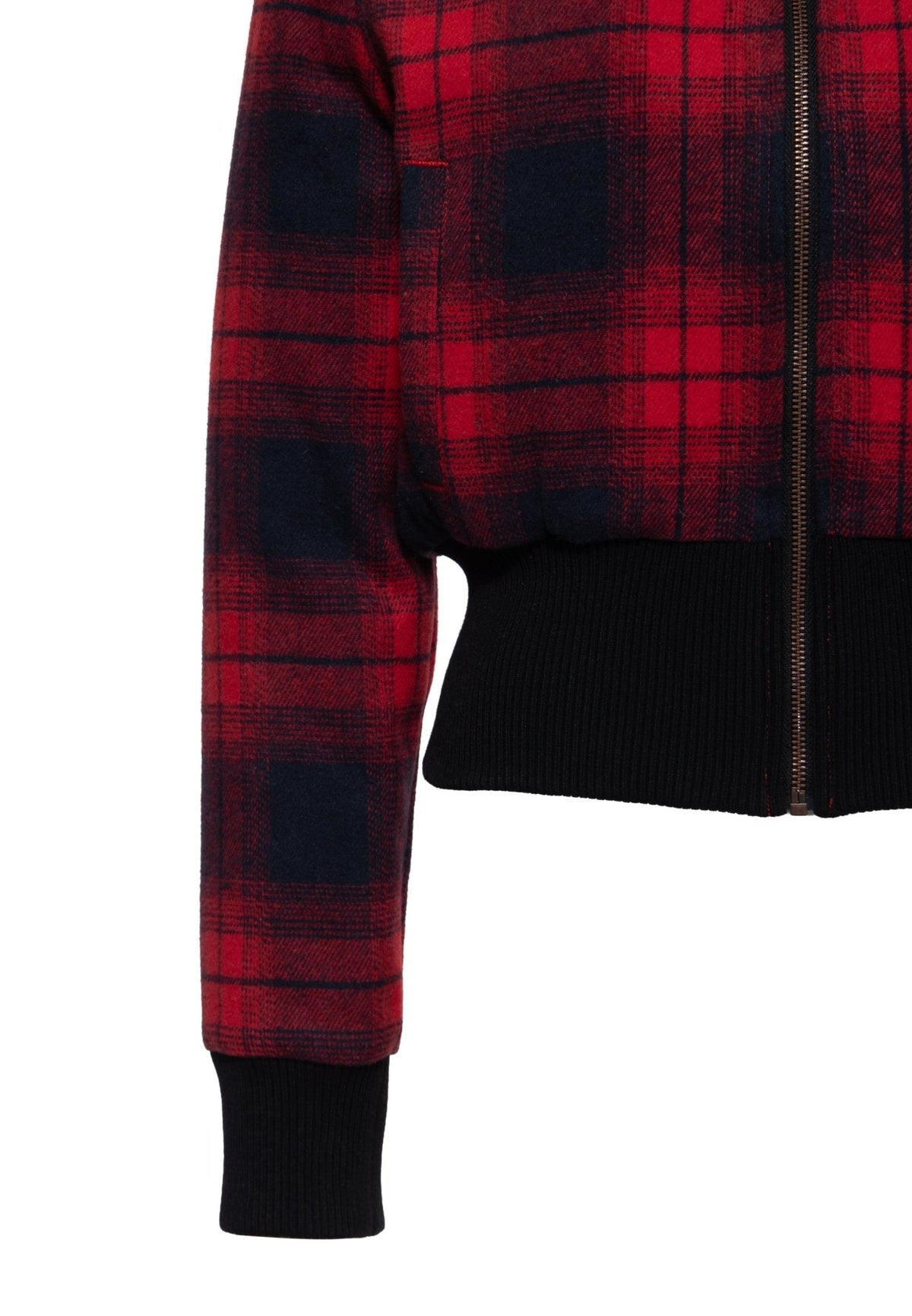 Flanelljacke in Rot – Blousonjacken von Queen Kerosin - Ansicht 5