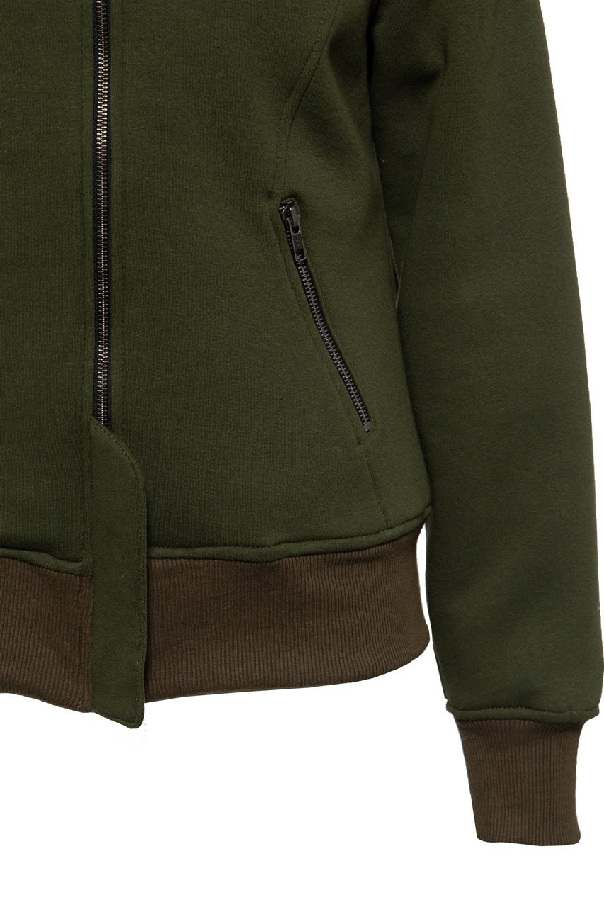 Queen Kerosin - Funktions - Hoodie - Jacket mit Kapuze und herausnehmbarem Innenfutter «High Octane»