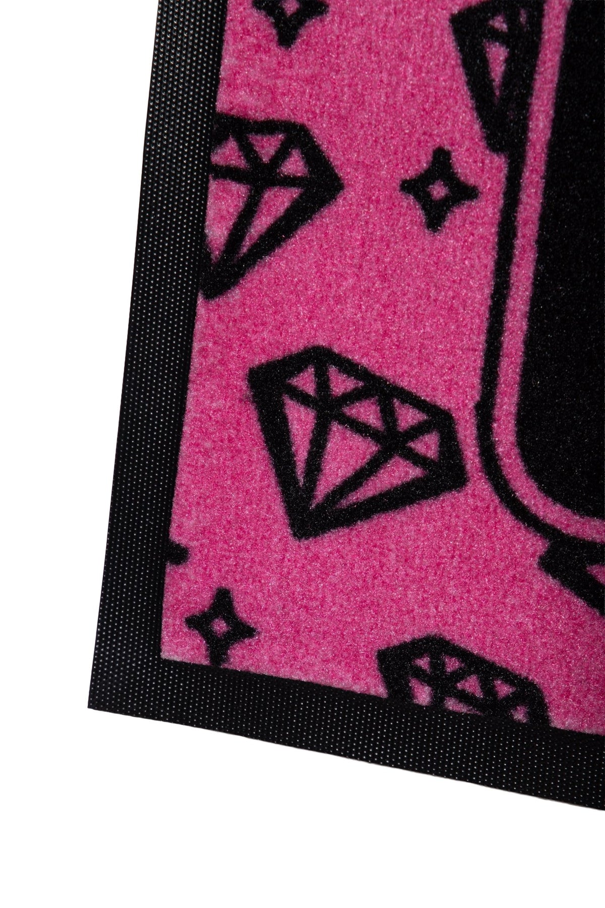 Fußmatte 'I'm not your Babe' in Pink – Fußmatte von Queen Kerosin - Ansicht 4