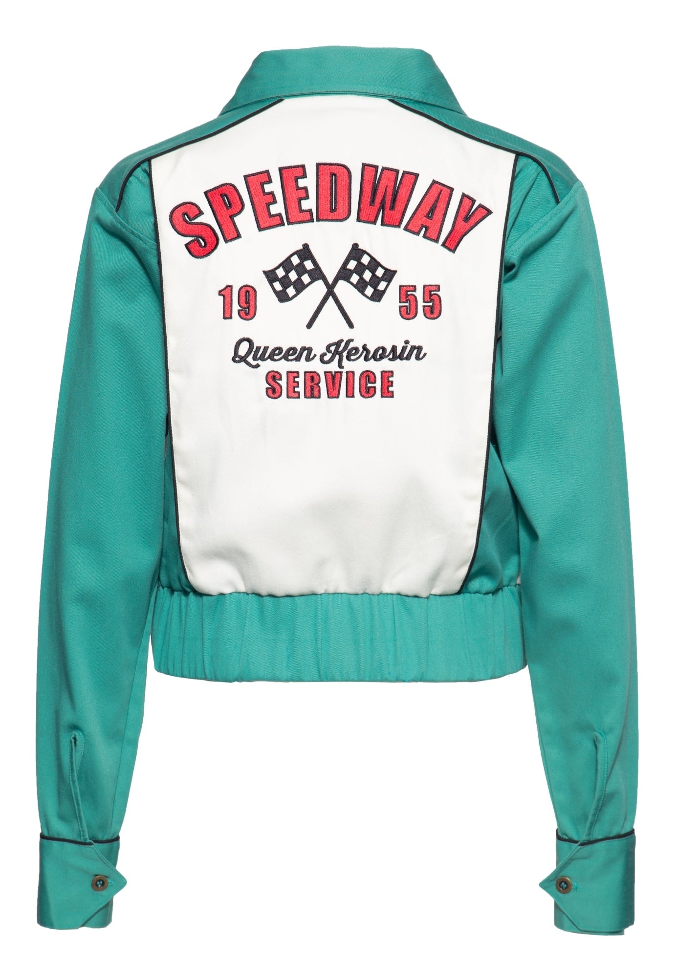 Queen Kerosin - Gabardine Jacke «Speedway Queen»