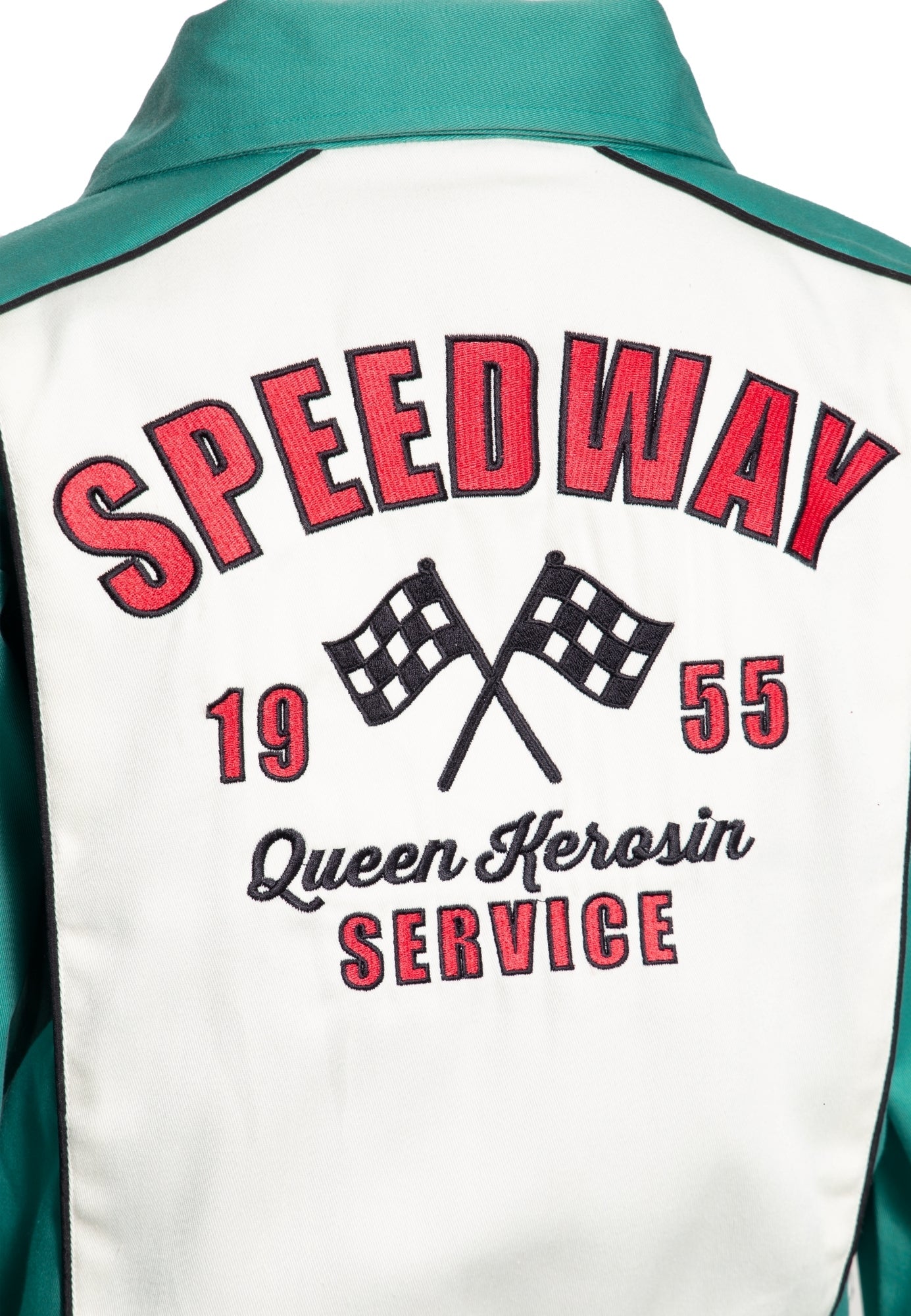Queen Kerosin - Gabardine Jacke «Speedway Queen»