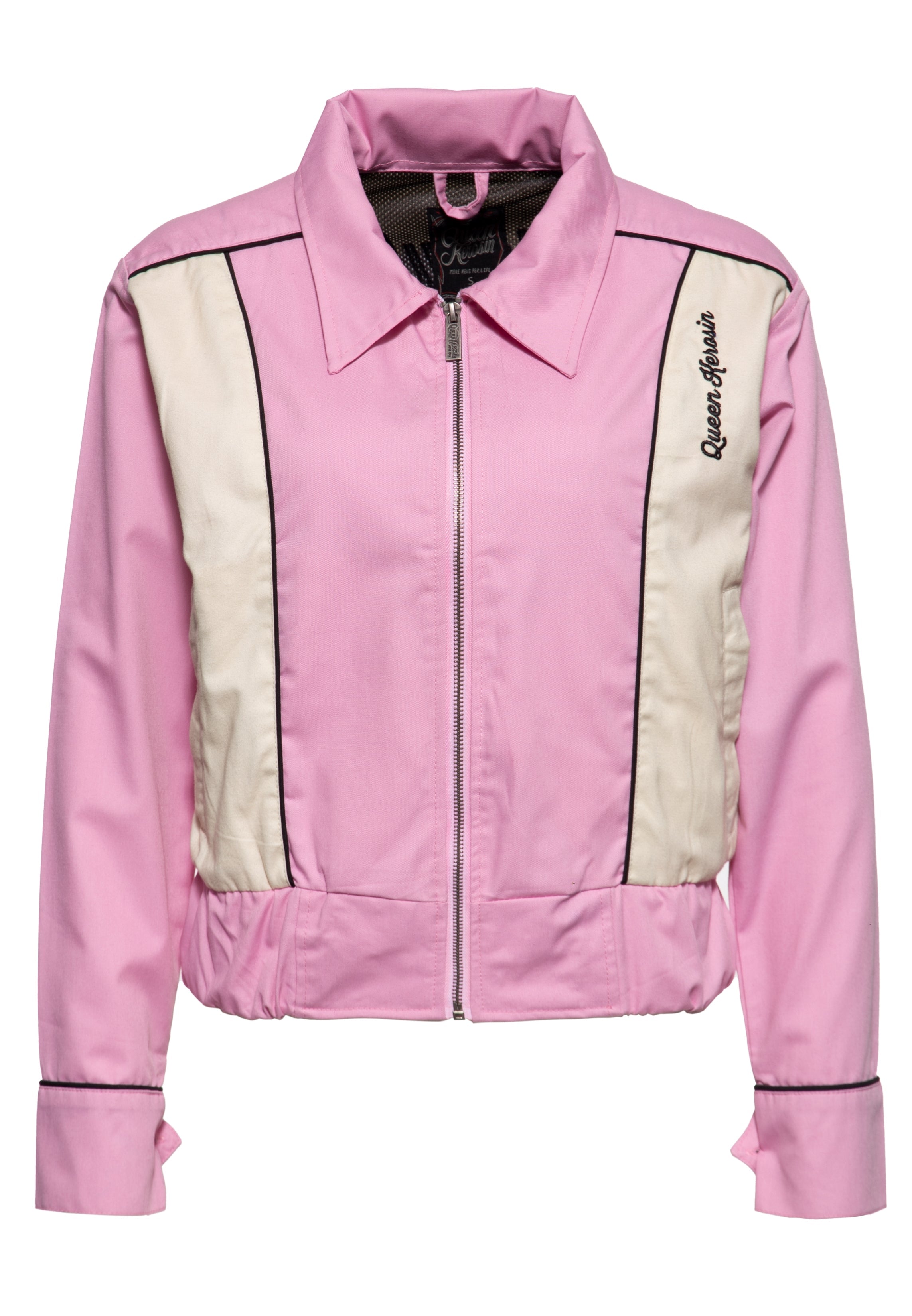 Gabardine Jacke «Speedway Queens 1955» Leichte Jacken von Queen Kerosin