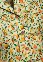 HawaiIbluse 'Citrus Cocktails' in Gelb Blusen von Queen Kerosin