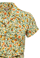 HawaiIbluse 'Citrus Cocktails' in Gelb Blusen von Queen Kerosin