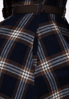 Hemdblusenkleid 'Jayne' in Marine – Kleider von Queen Kerosin - Ansicht 6