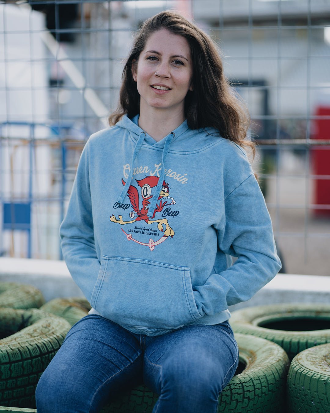 Queen Kerosin - Hoodie «Beep Beep»