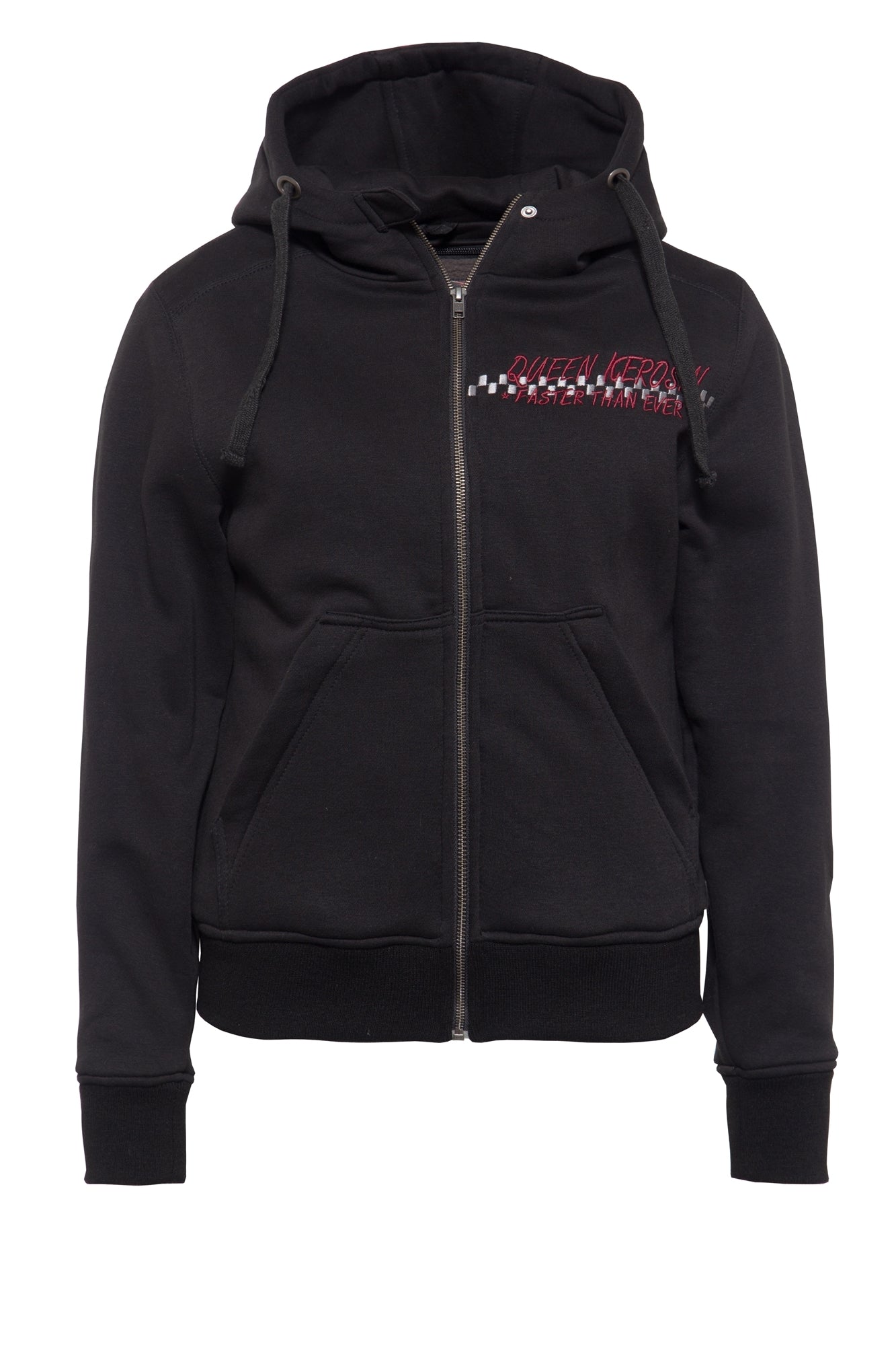 Queen Kerosin - Hoodie - Jacket mit Kapuze und herausnehmbarem Softshell - Innenfutter «Motor Way»