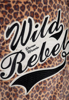 Hoodie 'Wild Rebel' in Leo – Kapuzenpullover von Queen Kerosin - Ansicht 5