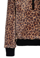 Hoodie 'Wild Rebel' in Leo – Kapuzenpullover von Queen Kerosin - Ansicht 4