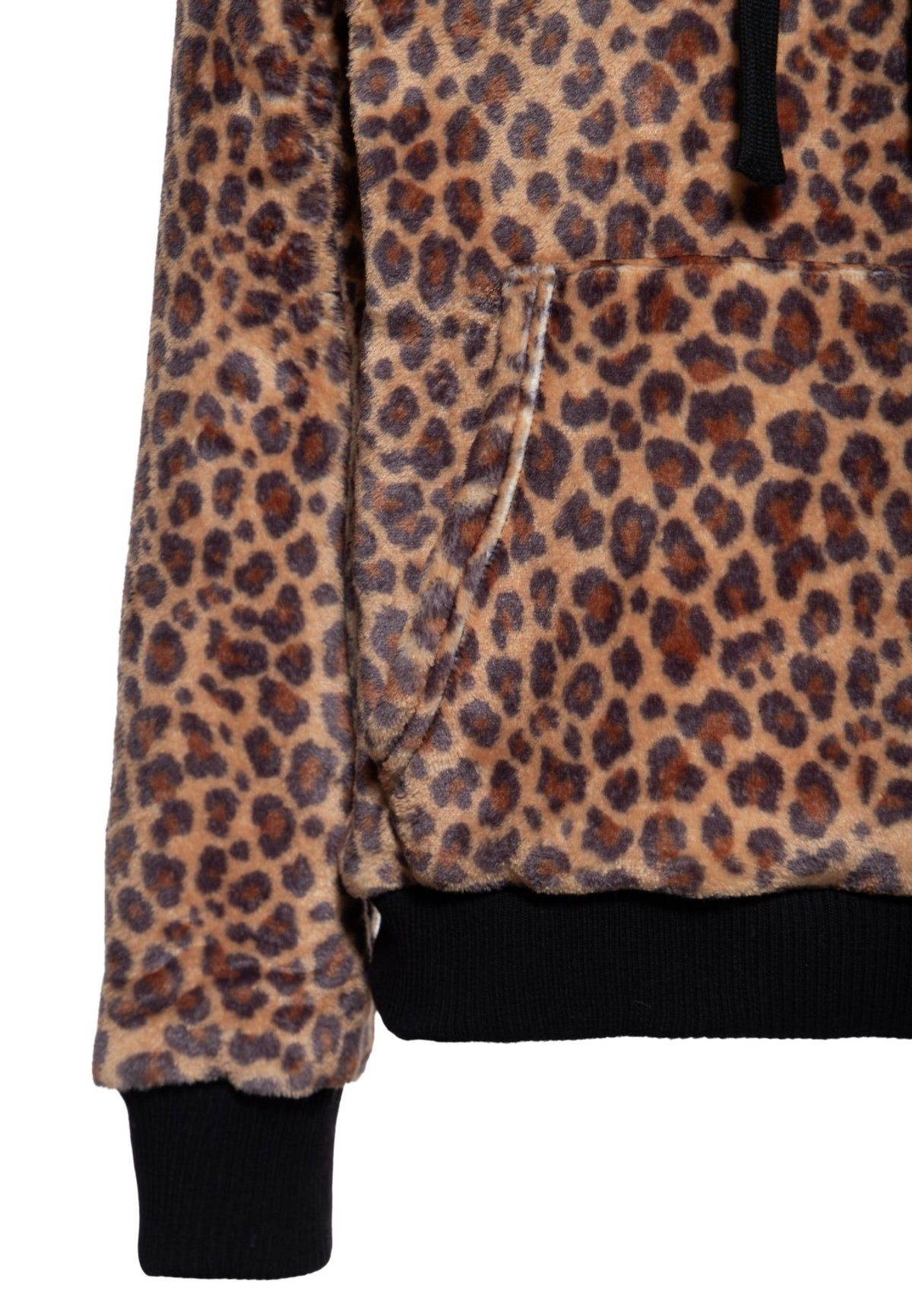 Hoodie 'Wild Rebel' in Leo – Kapuzenpullover von Queen Kerosin - Ansicht 4