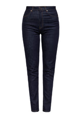 Jeanshose mit Pinstripe - Stickerei Jeans von Queen Kerosin