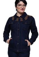 Jeansjacke in Denim Jeansjacken von Queen Kerosin