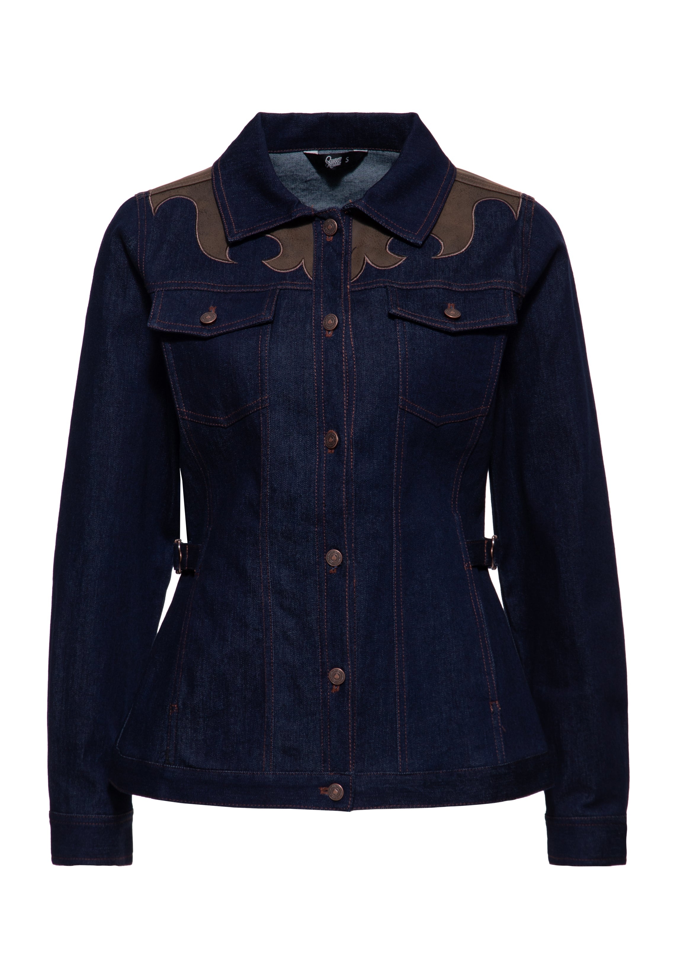 Jeansjacke in Denim Jeansjacken von Queen Kerosin