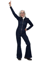 Jumpsuit 'Bakersfield' in Dunkelblau – Jumpsuits von Queen Kerosin - Ansicht 11