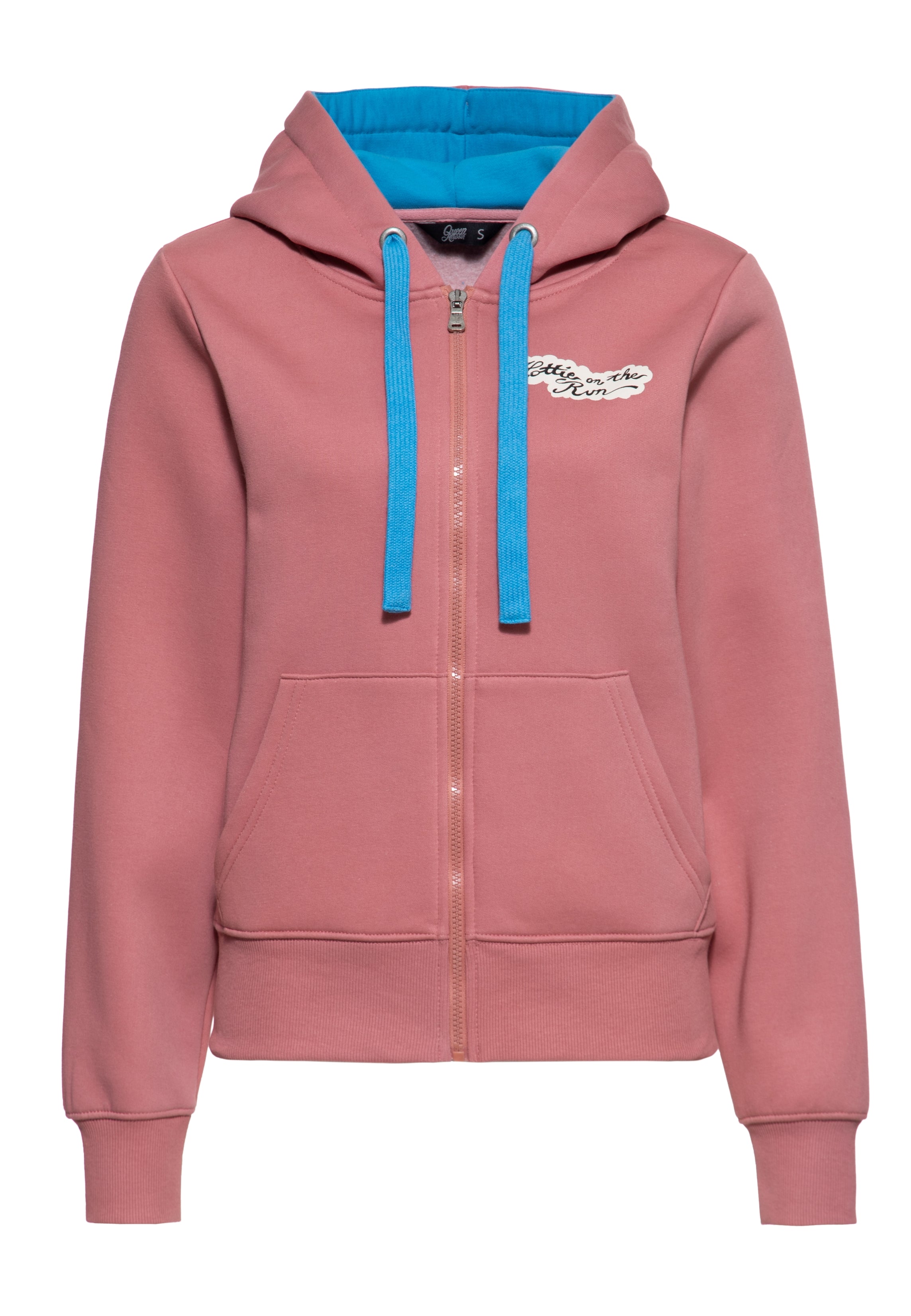 Queen Kerosin - Kapuzensweatjacke «Hottie on the run»