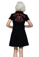 Kleid 'Racing Queen' in Schwarz Kleider von Queen Kerosin