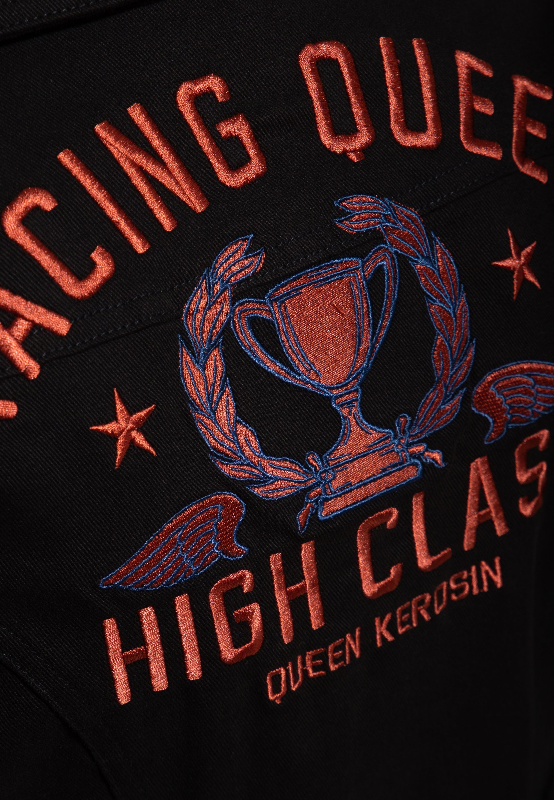 Kleid 'Racing Queen' in Schwarz Kleider von Queen Kerosin