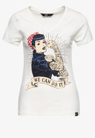 Kurzarmshirt «We can do it - Inked» T-Shirts von Queen Kerosin